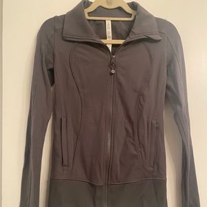 Lululemon grey zip up